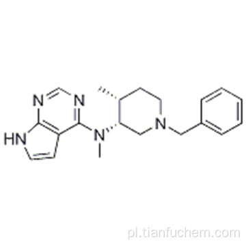 7H-pirolo [2,3-d] piry-midyn-4-aMina, N-metylo-N - [(3R, 4R) -4-metylo-1- (fenyloetylo) -3-piperydynyl] - CAS 477600-73-0